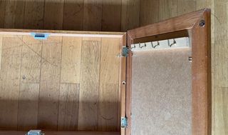 Tapa cuadro luz madera