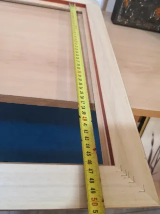 Marco de madera dorasopara cuadro