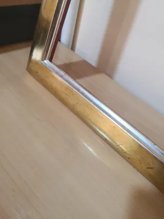 Marco de madera dorasopara cuadro