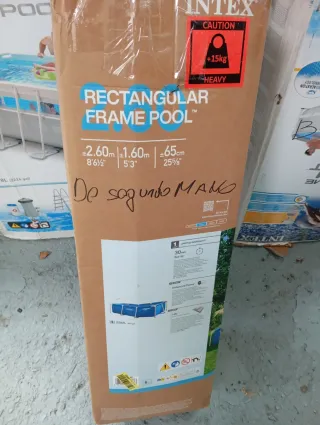 Piscina Intex Rectangular Azul