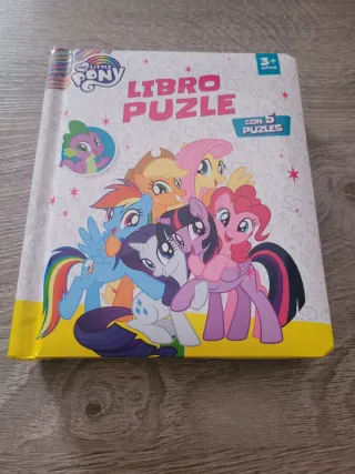 Libro Puzzle My Little Pony 5 Puzzles