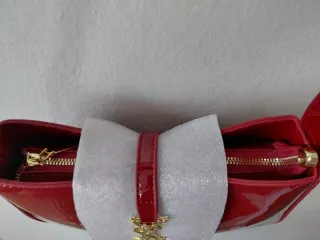 Bolso charol rojo YSL