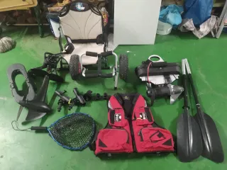 Kayak Galaxy Wahoo S motor sonda y baterias