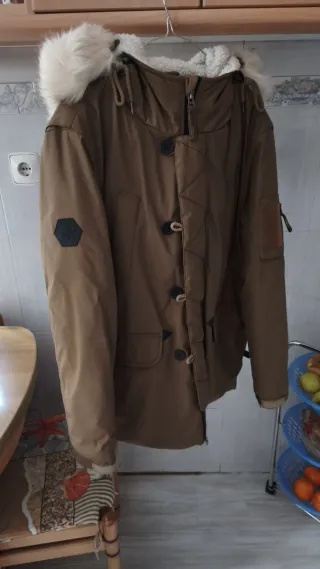 Chaqueta parka hombre