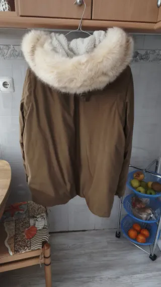 Chaqueta parka hombre