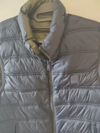 Chaleco Pedro del Hierro Talla L Azul/Verde