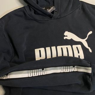 Sudadera Puma con Capucha Azul Marino