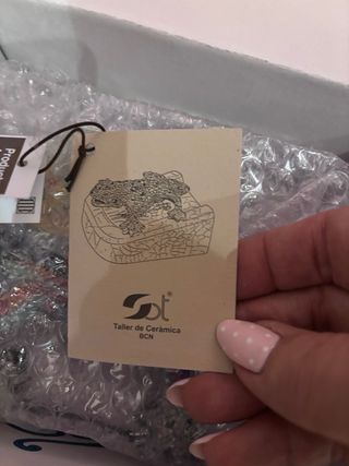 Figura Lagarto Gaudí Barcelona original