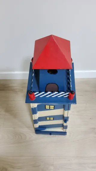 MUEBLE CD FARO MADERA CON LUZ Y CAJÓN 85cm ALMACÉN