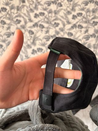 Gorra Lacoste Negra Nueva