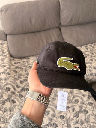 Gorra Lacoste Negra Nueva