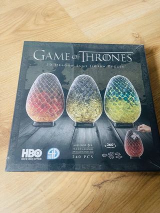 Puzzle 3D Huevos Dragón Juego de Tronos