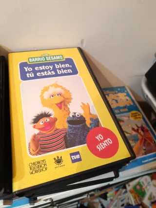 Lote VHS Barrio Sésamo, David el Gnomo