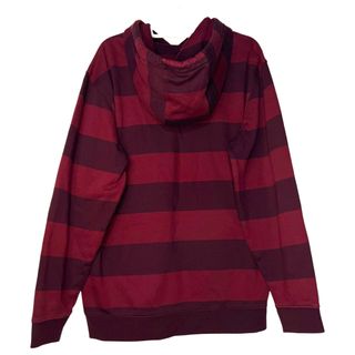 Sudadera Vans con Capucha Rayas Burdeos