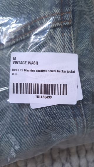 Chaqueta Vaquera Deus Ex Machina Talla M