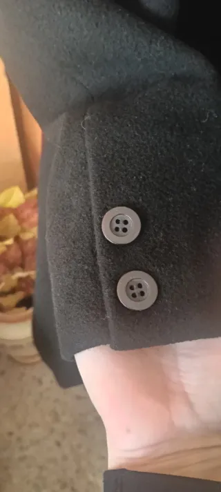 Abrigo Vintage Gragera Zarzo 46 Negro ver medidas