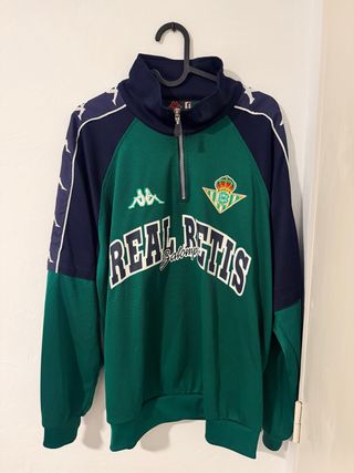 Sudadera Kappa Real Betis Matchworn 90s