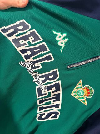 Sudadera Kappa Real Betis Matchworn 90s