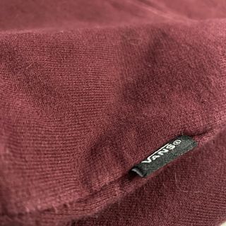 Sudadera Vans con capucha burdeos