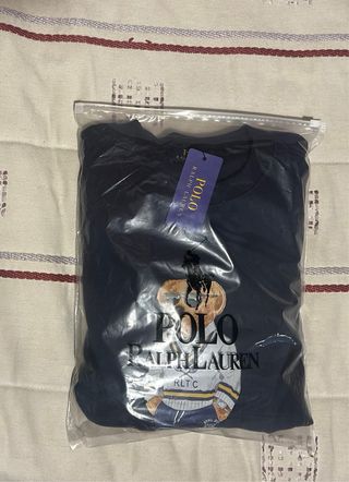 Sudadera Polo Ralph Lauren Oso Azul