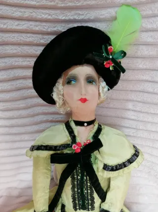 Muñeca Boudoir Art Decó