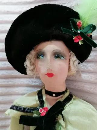 Muñeca Boudoir Art Decó
