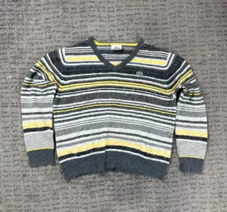 ¡¡OFERTA!! Talla S Jersey Lacoste Rayas