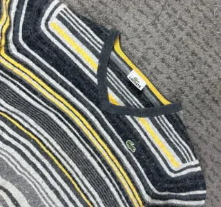 ¡¡OFERTA!! Talla S Jersey Lacoste Rayas