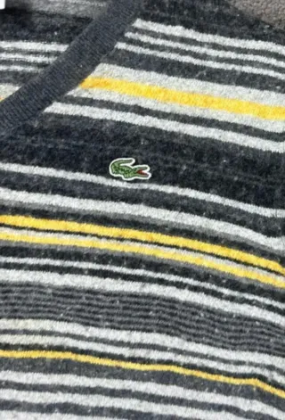 ¡¡OFERTA!! Talla S Jersey Lacoste Rayas