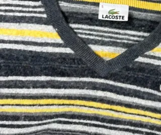 ¡¡OFERTA!! Talla S Jersey Lacoste Rayas