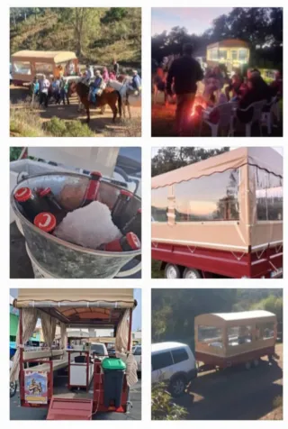 JARDIINERA CARRIOLA REMOLQ MANOL ROMERIA RUTA MARC