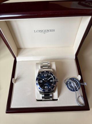 Longines Hydroconquest 41mm Azul