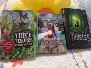 Lote 3 libros juveniles