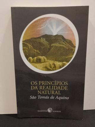 Princípios da realidade Natural S. Tomás de Aquino
