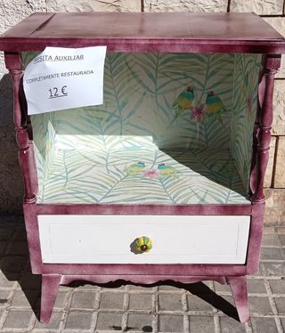 Mesa Auxiliar Vintage Restaurada