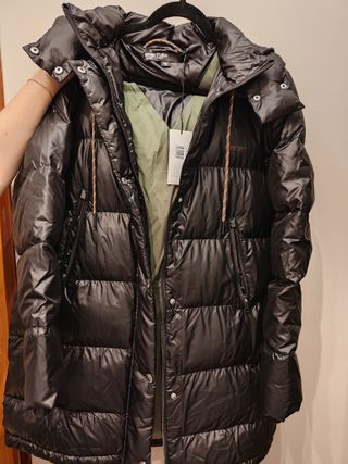 Chaqueta acolchada negra BIMBA Y LOLA