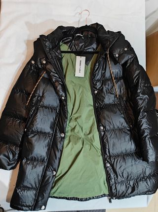 Chaqueta acolchada negra BIMBA Y LOLA