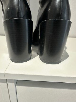 Botines tacón Zara negros