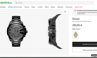 Reloj Diesel DZ4355 MEGA CHIEF