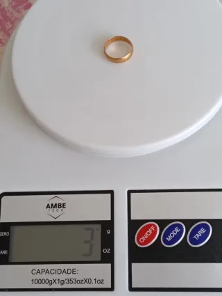 Alianza oro 18K clásica