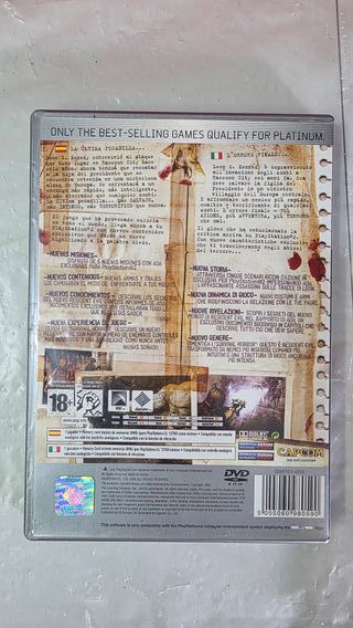 Resident Evil 4 Platinum PS2 Originale PAL