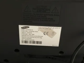 Televisión Samsung 37 Negra