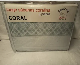 Juego Sábanas Coralina 3 Piezas