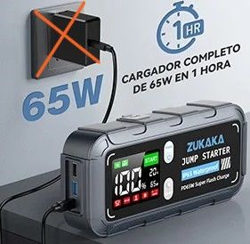 Arrancador ZUKAKA Jump Starter IP65 Booster
