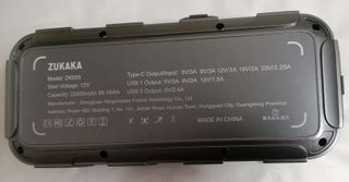 Arrancador ZUKAKA Jump Starter IP65 Booster