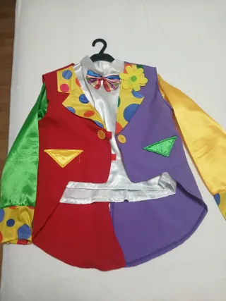 Disfraz Payaso Niño Talla 10-12 Años