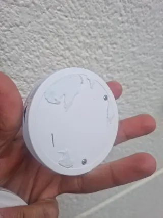 Detector de vibraciones blanco