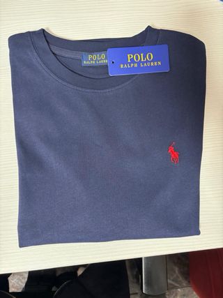 Camiseta Polo Ralph Lauren Talla S Mujer Azul