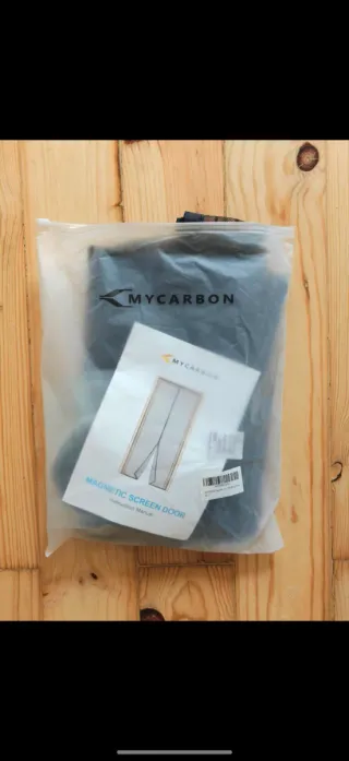 Mosquitera magnética para puerta