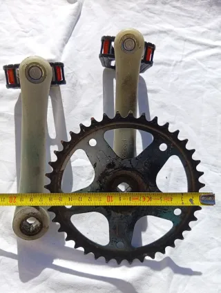 Guarnitura Ofmega Monocrona + Pedali P.Q.